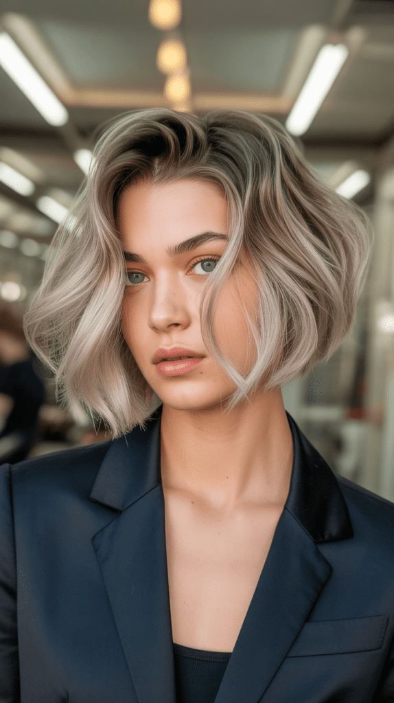 Textured Blunt Bob Mastery