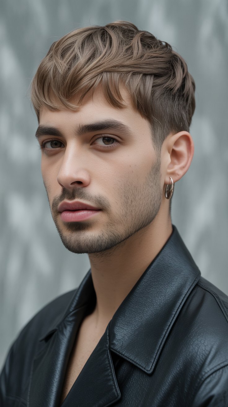 Textured Crop Jellyfish Style