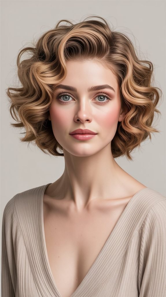 Curly Rounded Layers