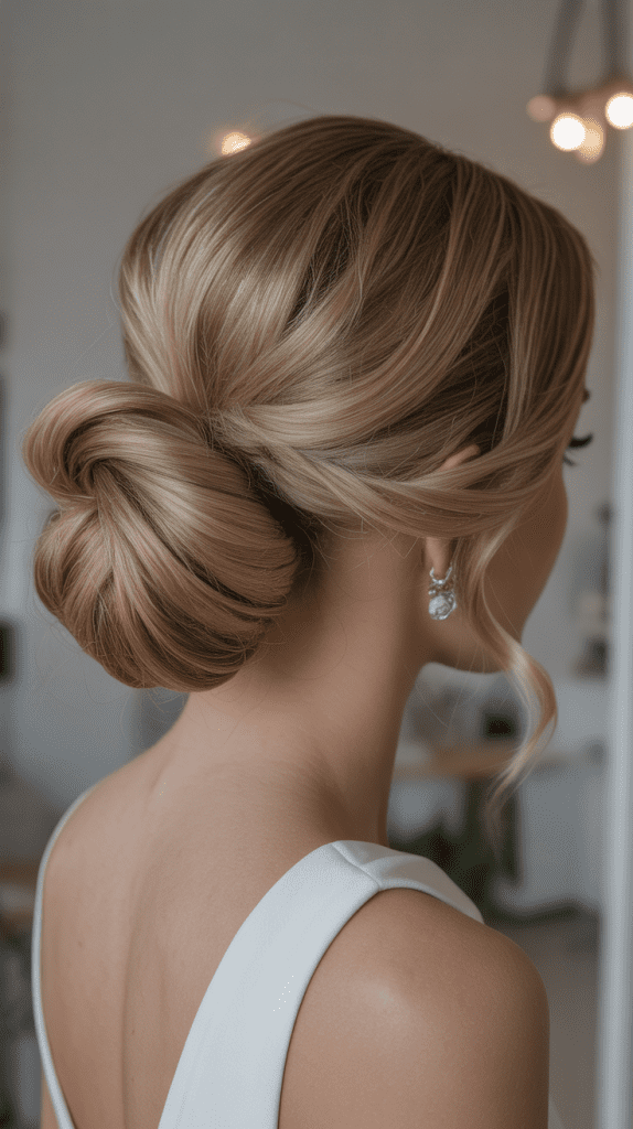 Twisted Side Chignon