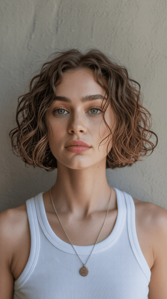 Undone Wavy Bob Styling