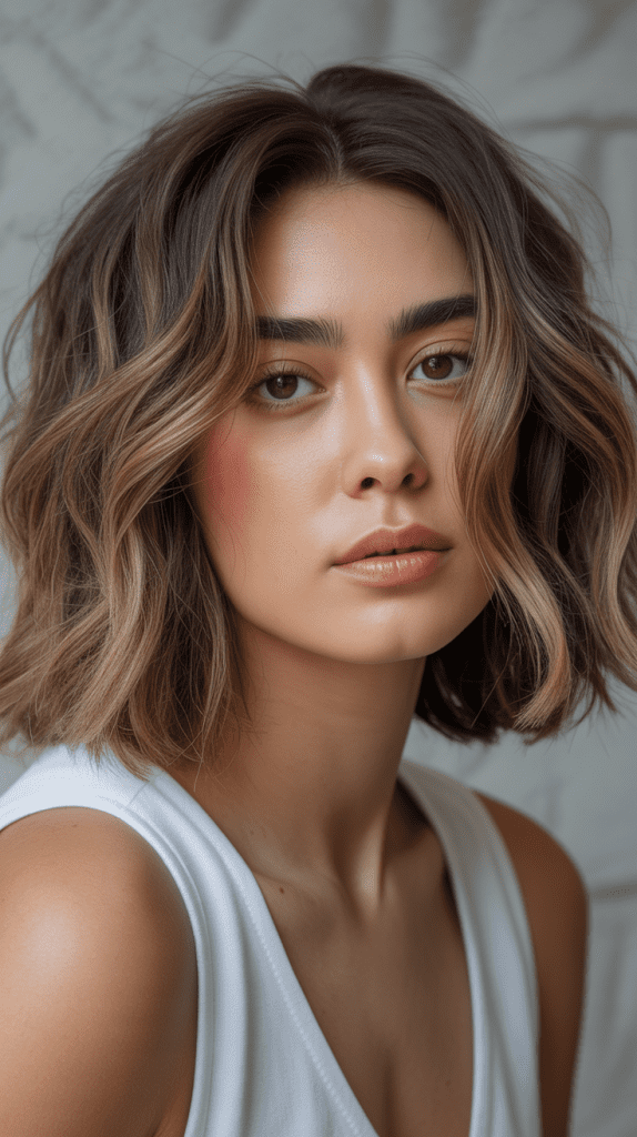 Textured Lob (Long Bob)
