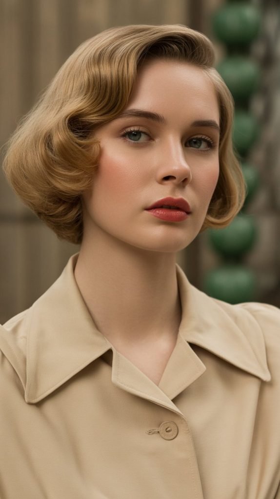 Retro-Inspired Angled Bob