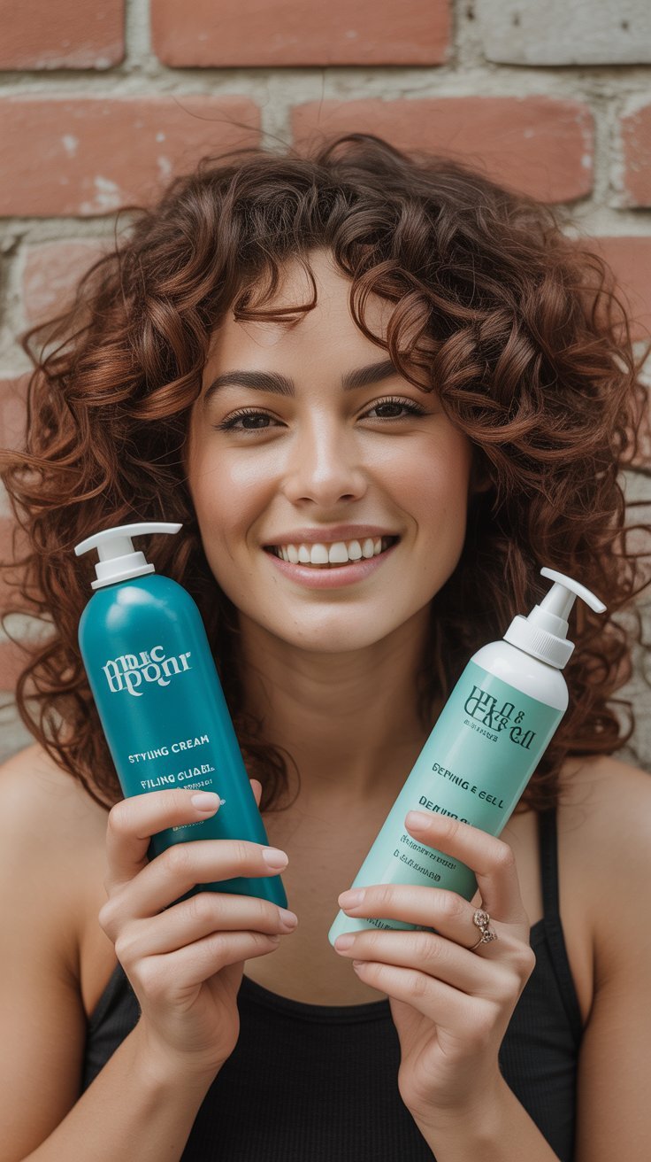 Which Curly Hair Products Work Best—Styling Cream or Defining Gel?