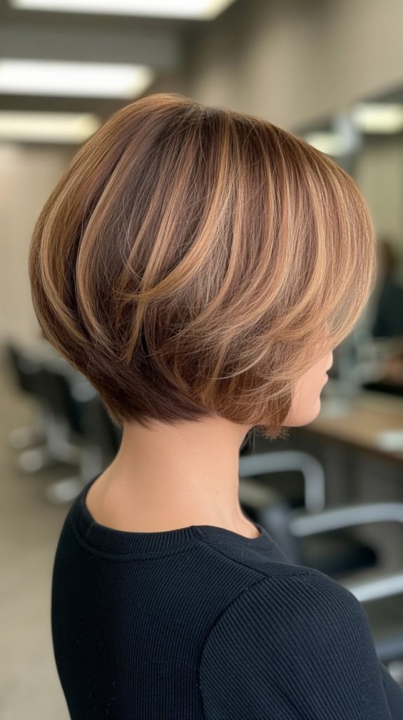 15. Stacked Neck-Length Bob