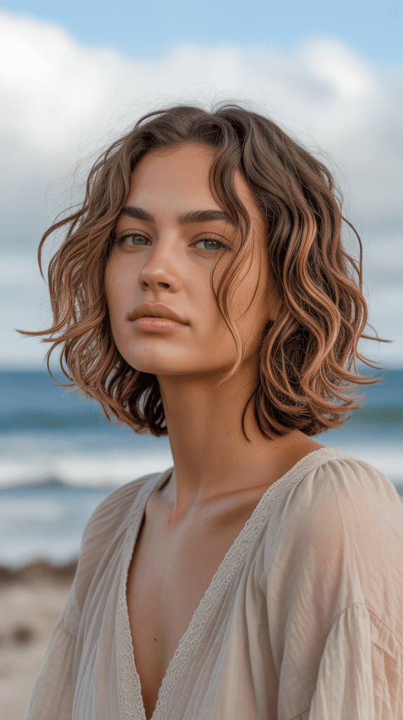 Shaggy Medium Length Cut