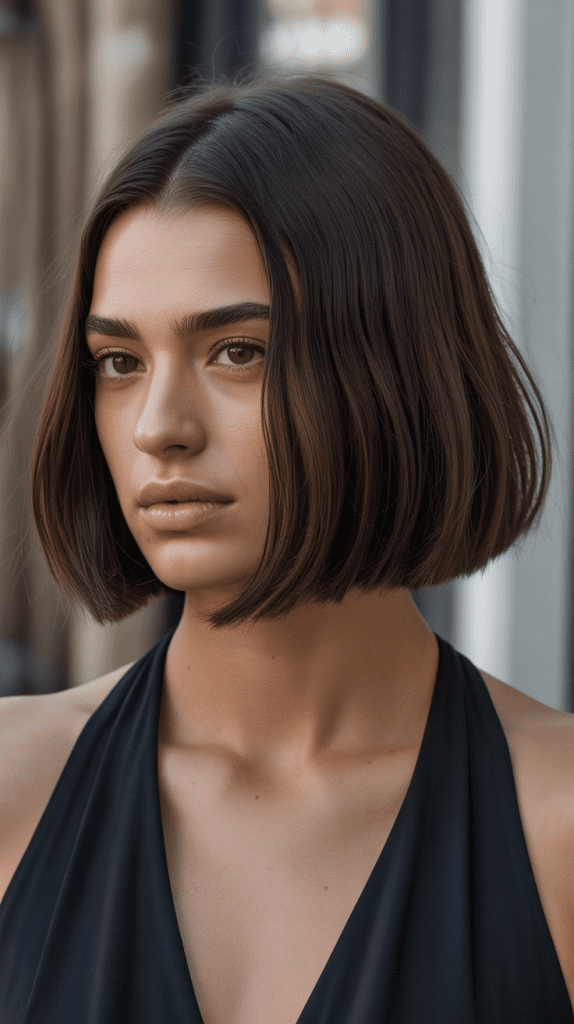 Blunt Cut Bob with Texture