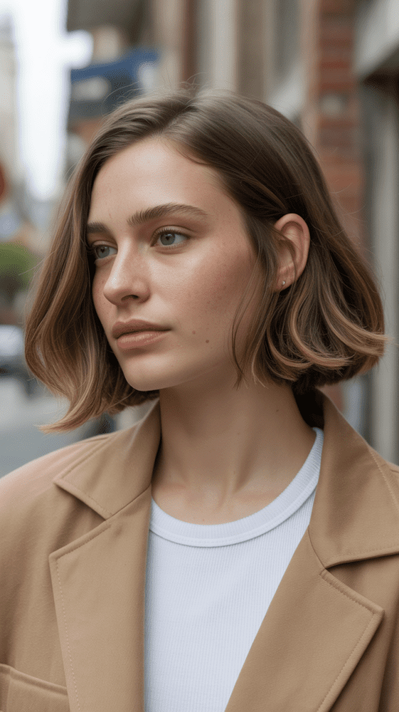 Ear-Length Bob with Lived-In Texture