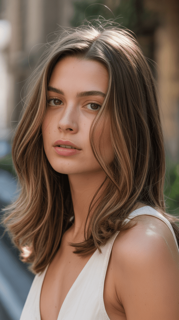 Face-Framing Medium Cut