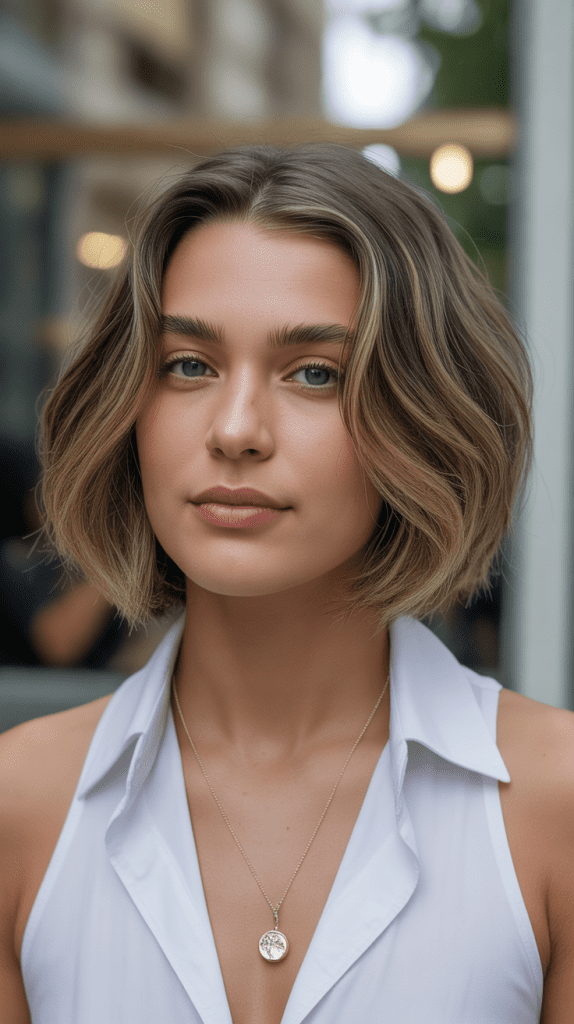 Jaw-Length Bob for Fine Hair