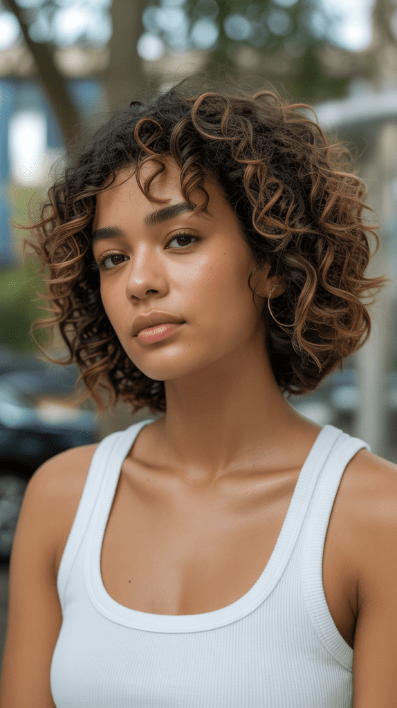 Angled Bob with Natural Texture