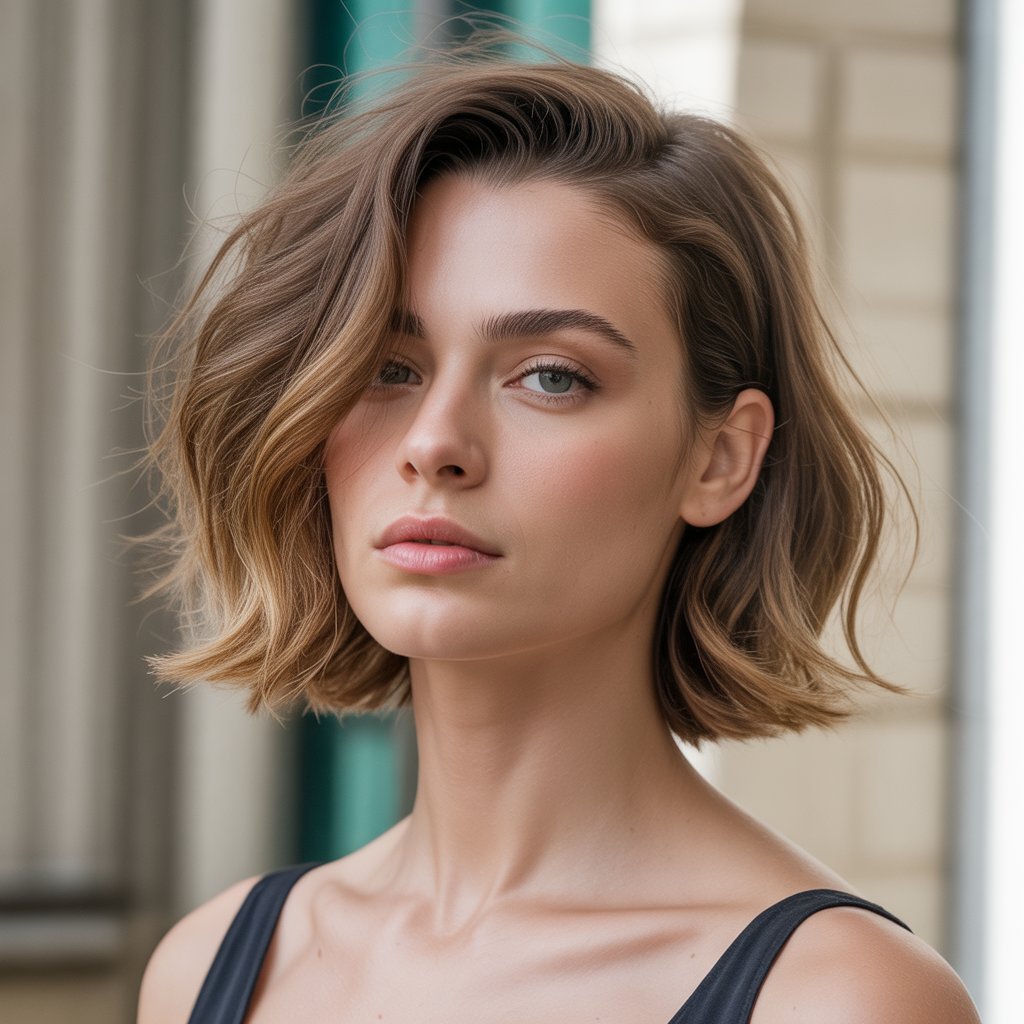 Tousled French Bob
