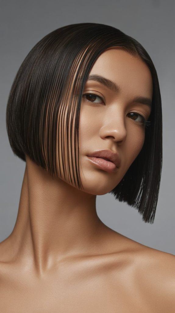 Precision Black Blunt Bob