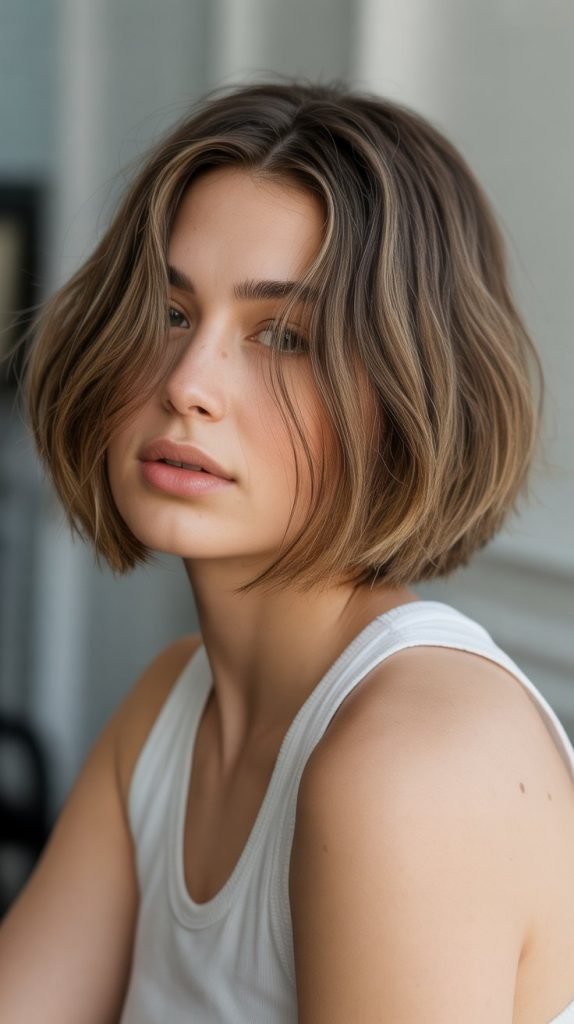 Razor-Cut Bob for Soft Edges