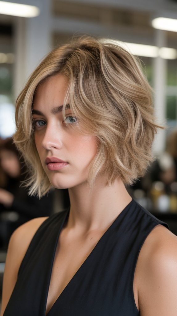  Razor-Cut Textured Bob
