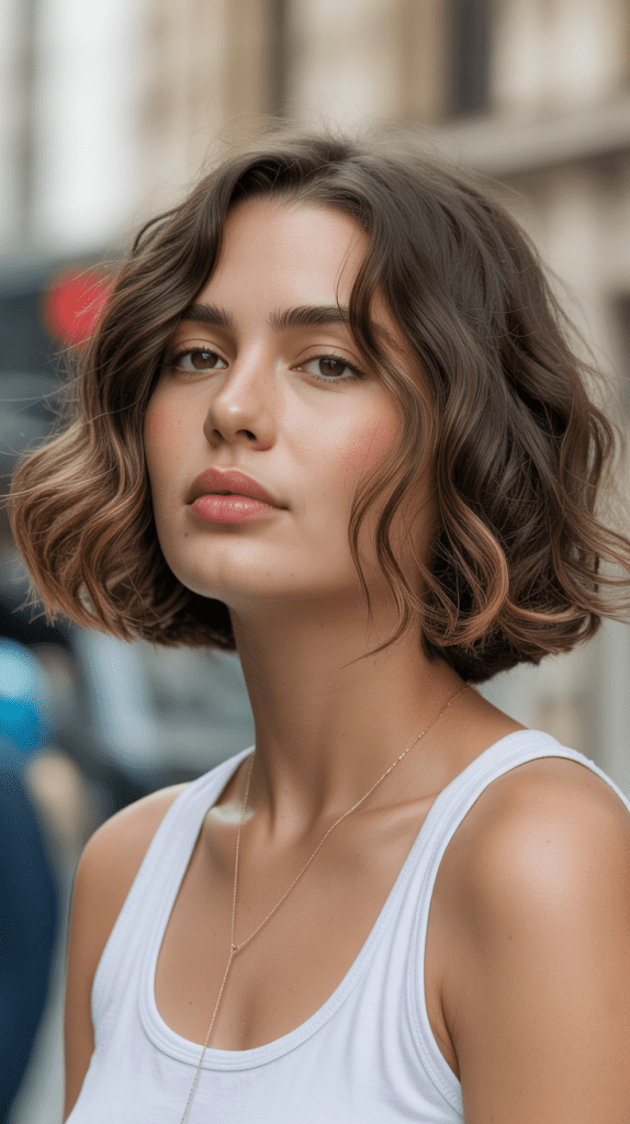  Wavy French Bob