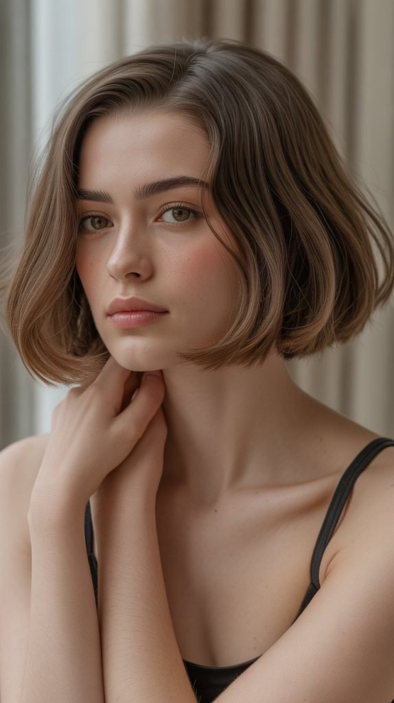  Soft and Romantic Bob
