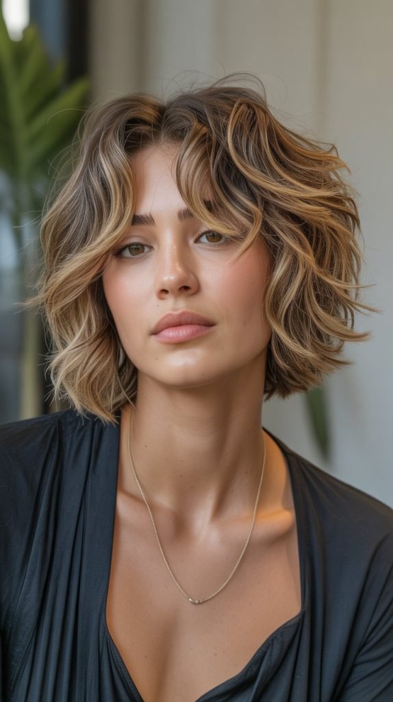  Tousled Layered Bob