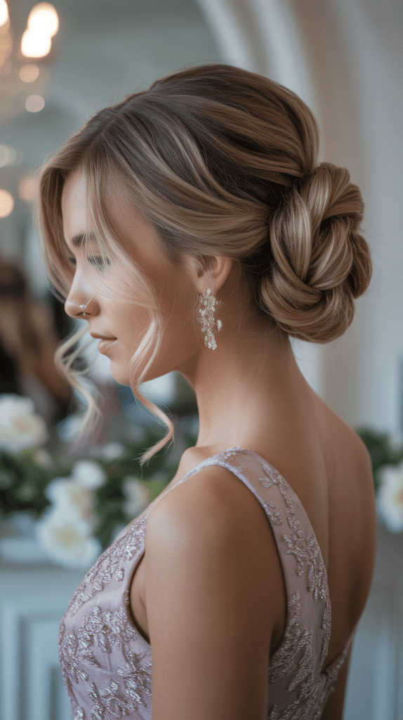 The Classic Twisted Low Bun