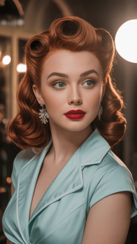 Vintage Victory Rolls