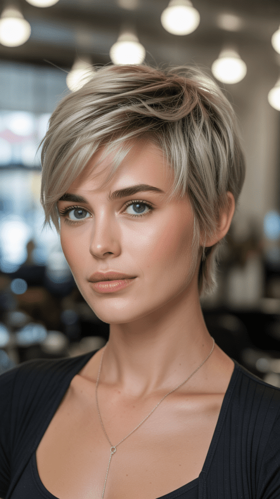 The Textured Pixie Cut