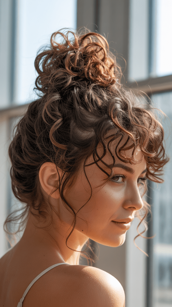 Classic Curly Ponytail