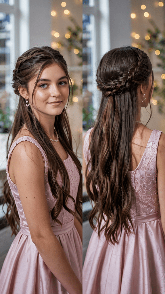 Classic Twisted Half Up