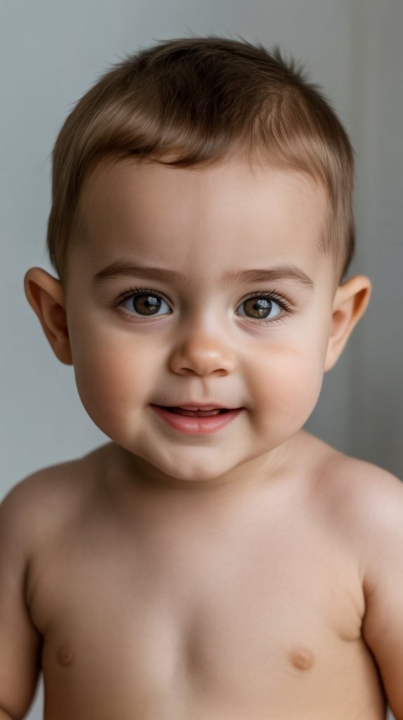 The Classic Baby Boy Buzz Cut