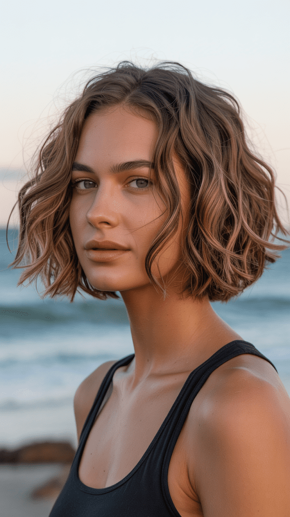 The Wavy Textured Bob