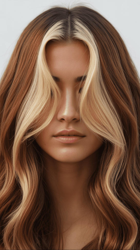 Money Piece Blonde Framing