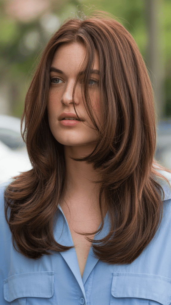 Long Layers for Thick Hair