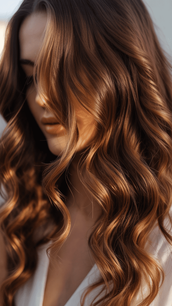 Warm Caramel Toffee Tones