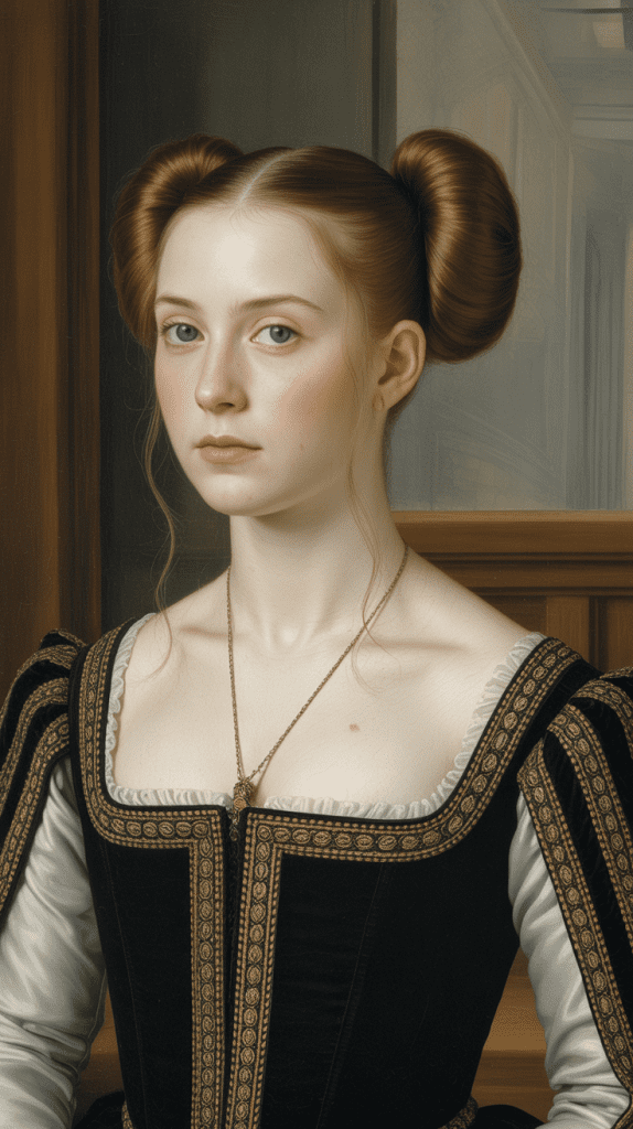 The Double Bun Renaissance Style