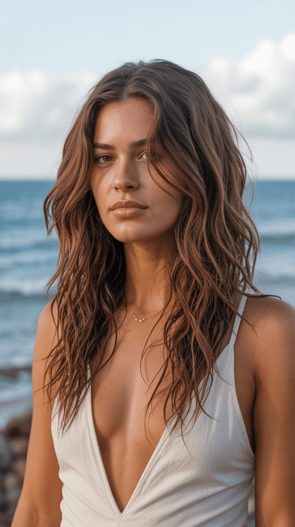 Beach Wave V-Cut Style