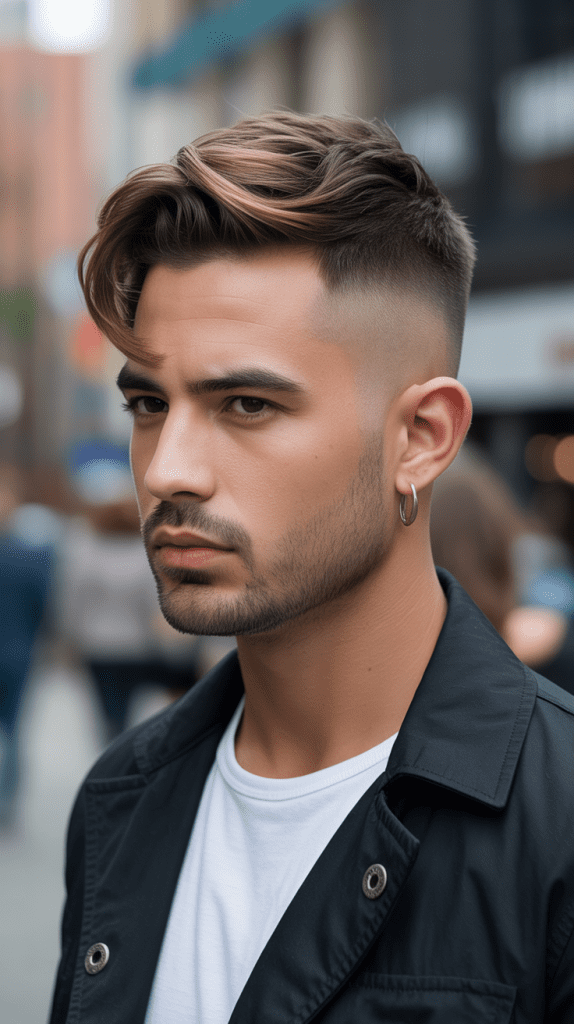 Caramel Highlights with Undercut