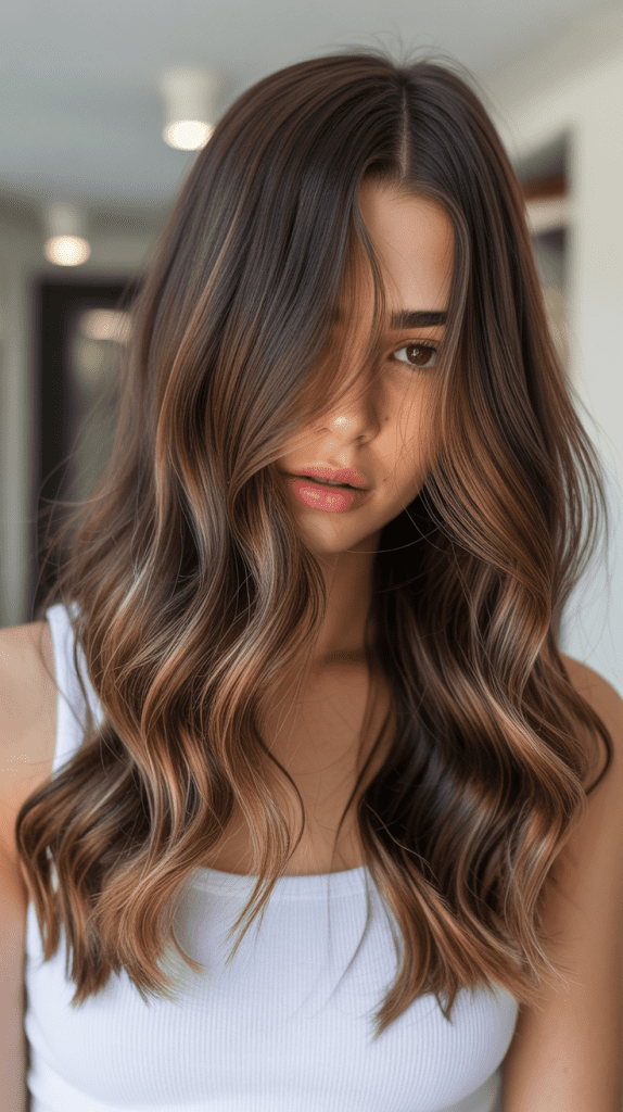 Caramel Peekaboo Highlights