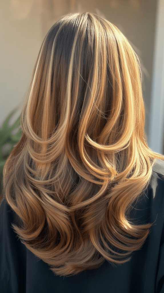 U-Shape Layers with Highlights