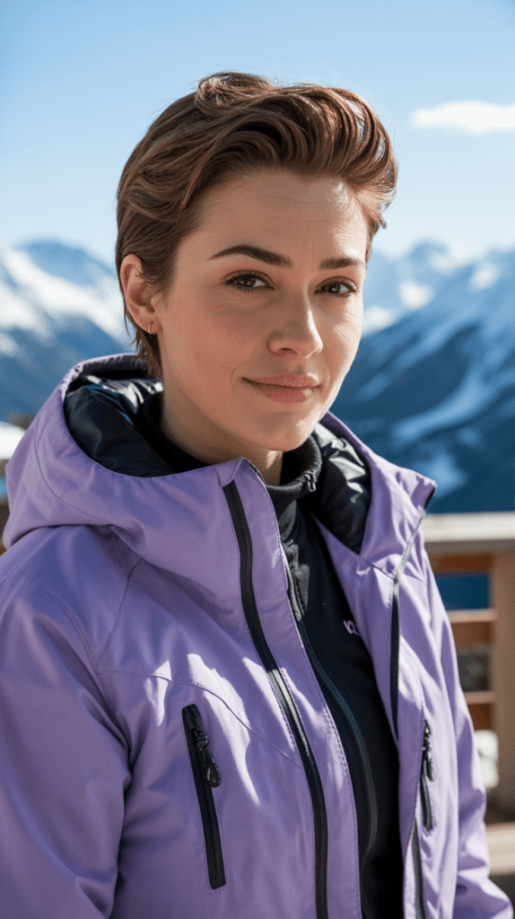 Voluminous Crown with Flat Sides