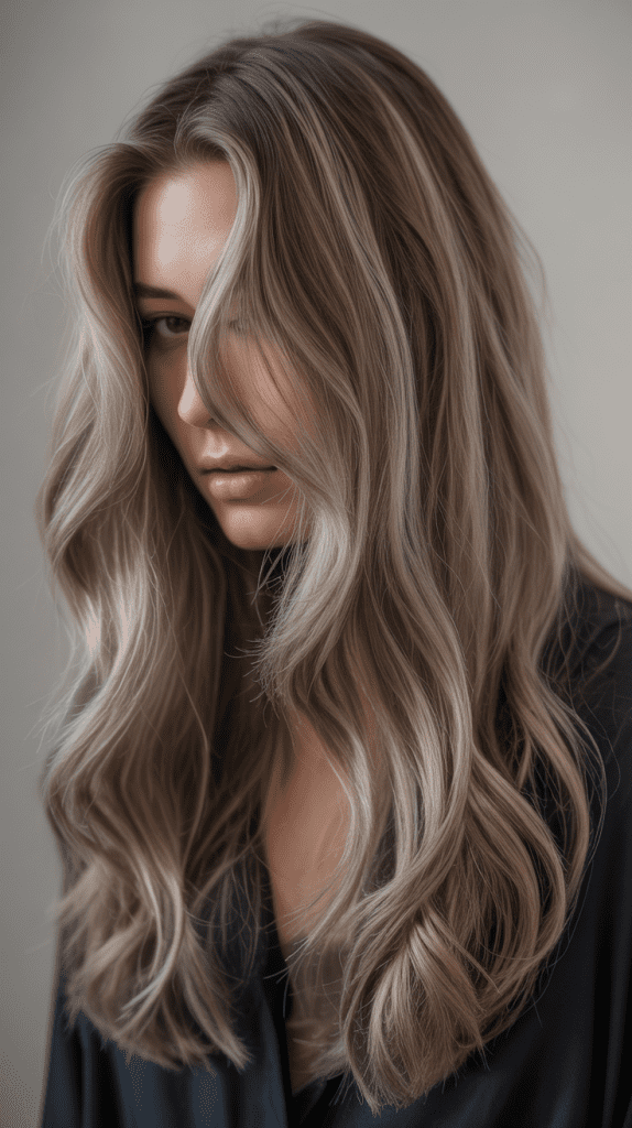 V-Cut with Highlights and Lowlights