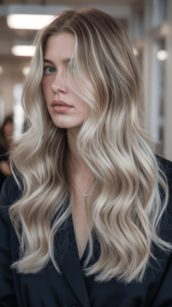 Ash Blonde Balayage