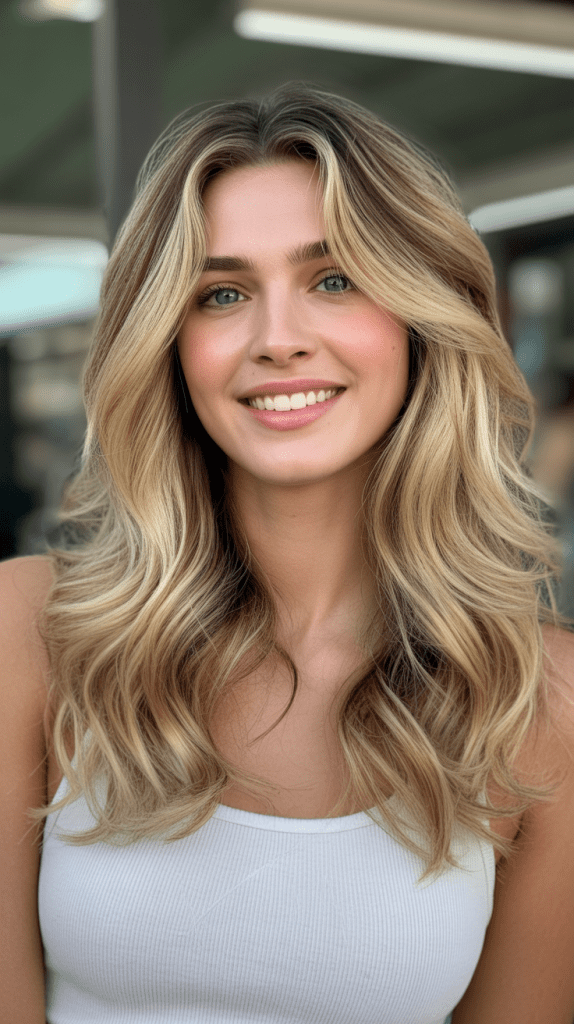 Buttercup Blonde with Tawny Lowlights