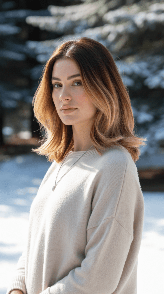 Bronde with Brunette Base