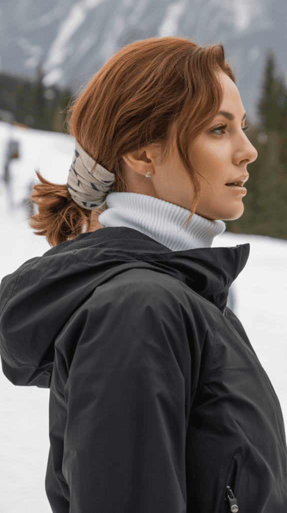 Low Ponytail with Wrapped Base