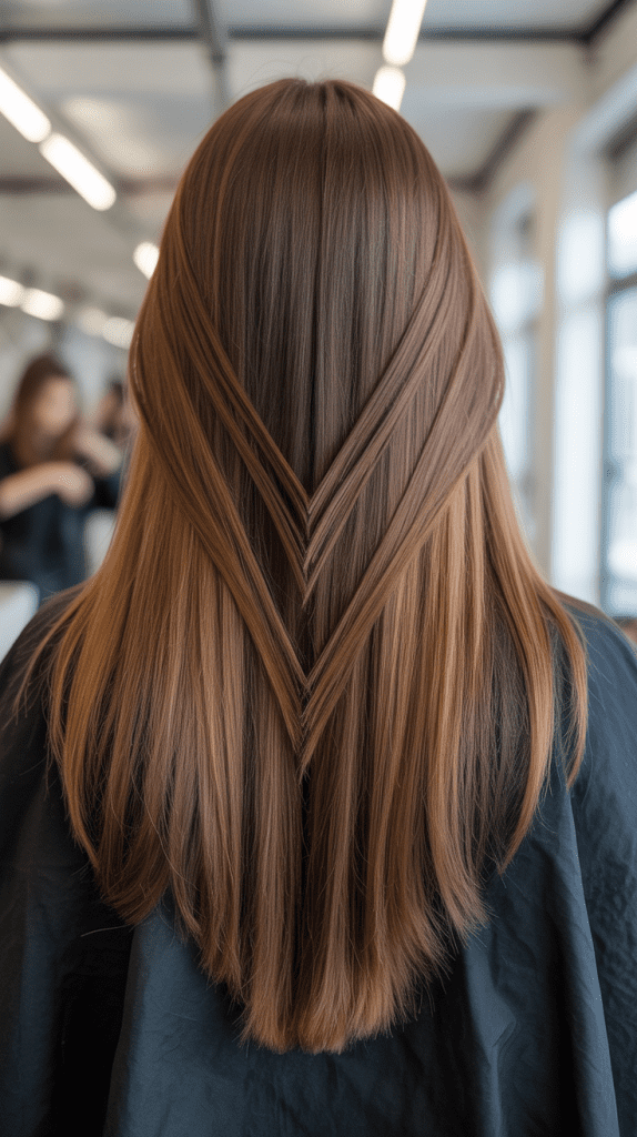 V-Cut with Graduated Layers