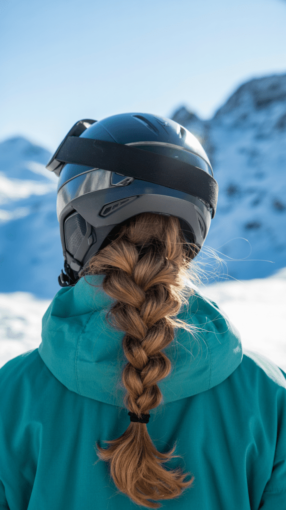 Dutch Braid Down the Center