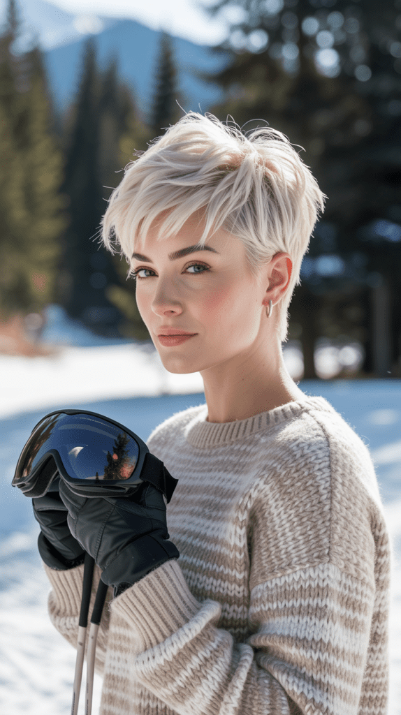 Textured Pixie with Volume