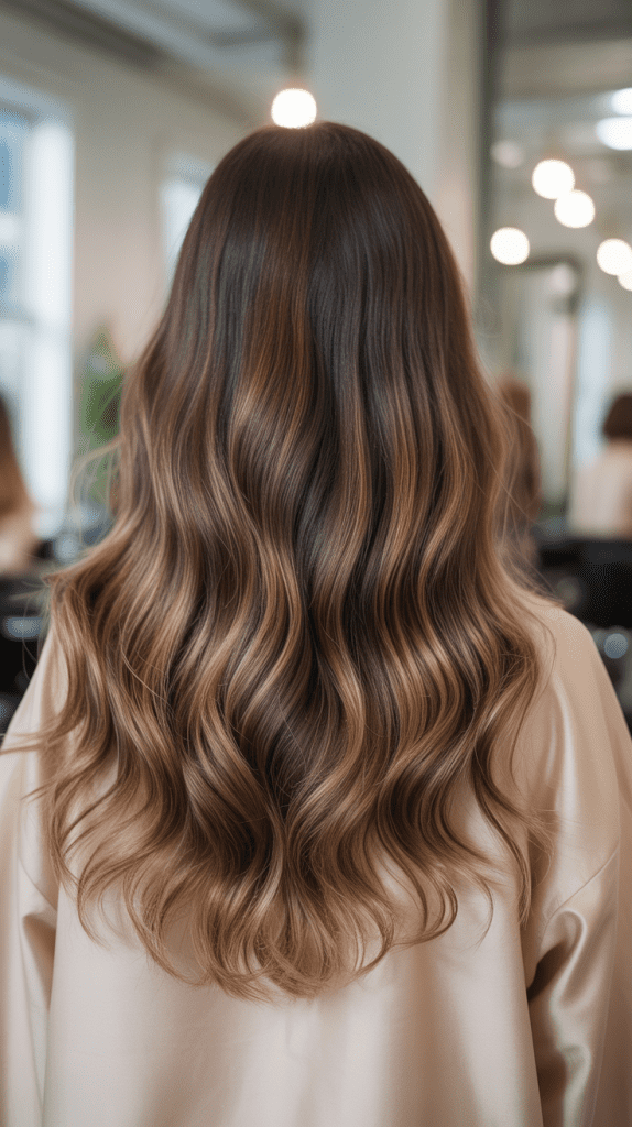 Full Balayage Caramel Integration