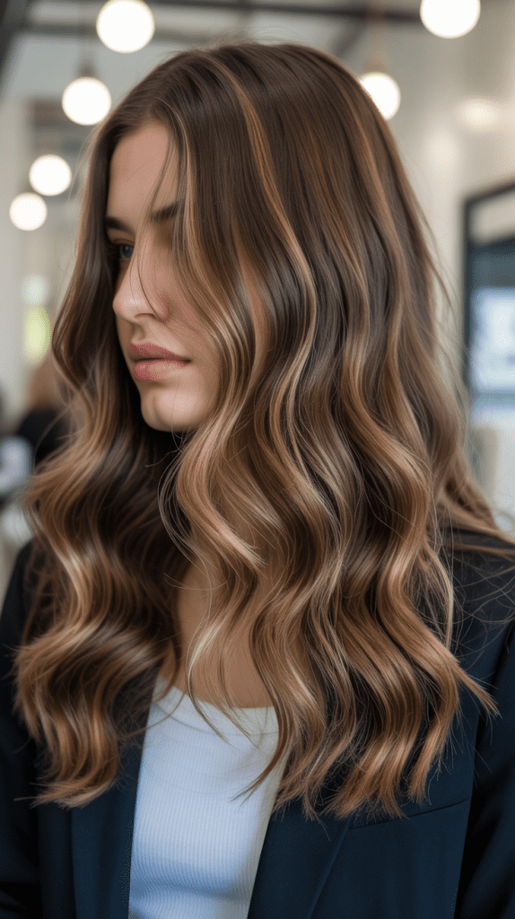 Caramel Foil Highlights