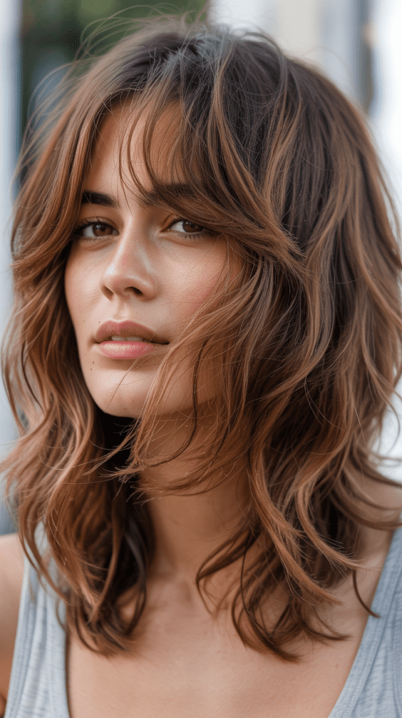 Layered Shag with Fringe