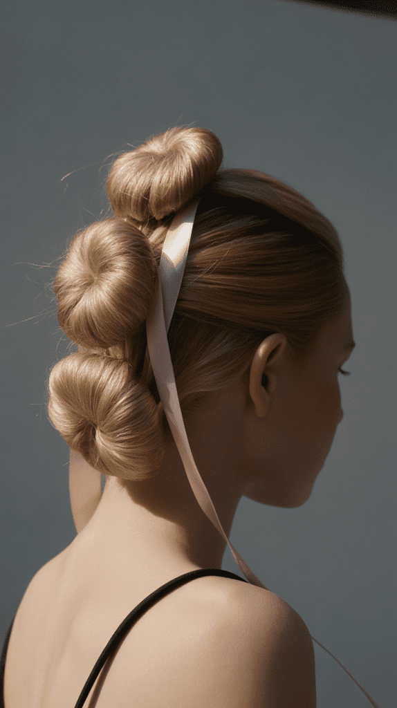 Multi-Braided Updo Tower